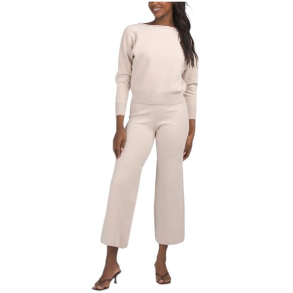RACHEL ZOE Long Sleeve Dolman Sweater And Pants Set - Picture 1 of 2